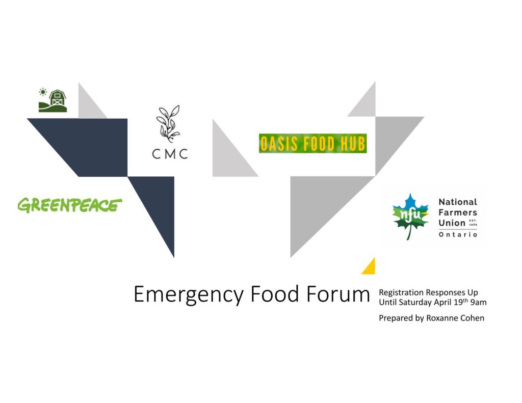 2020 Emergency Food Forum